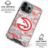 NBA Atlanta Hawks Digi Camo iPhone 16 Pro Clear Case